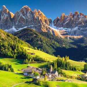 Trentino Alto Adige Santa Maddalena and Dolomites