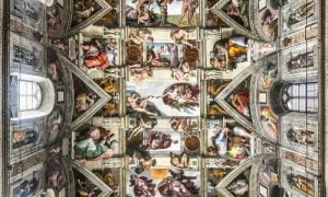 Michelangelo's Creation of Adam is a must see when on vacation in Italy